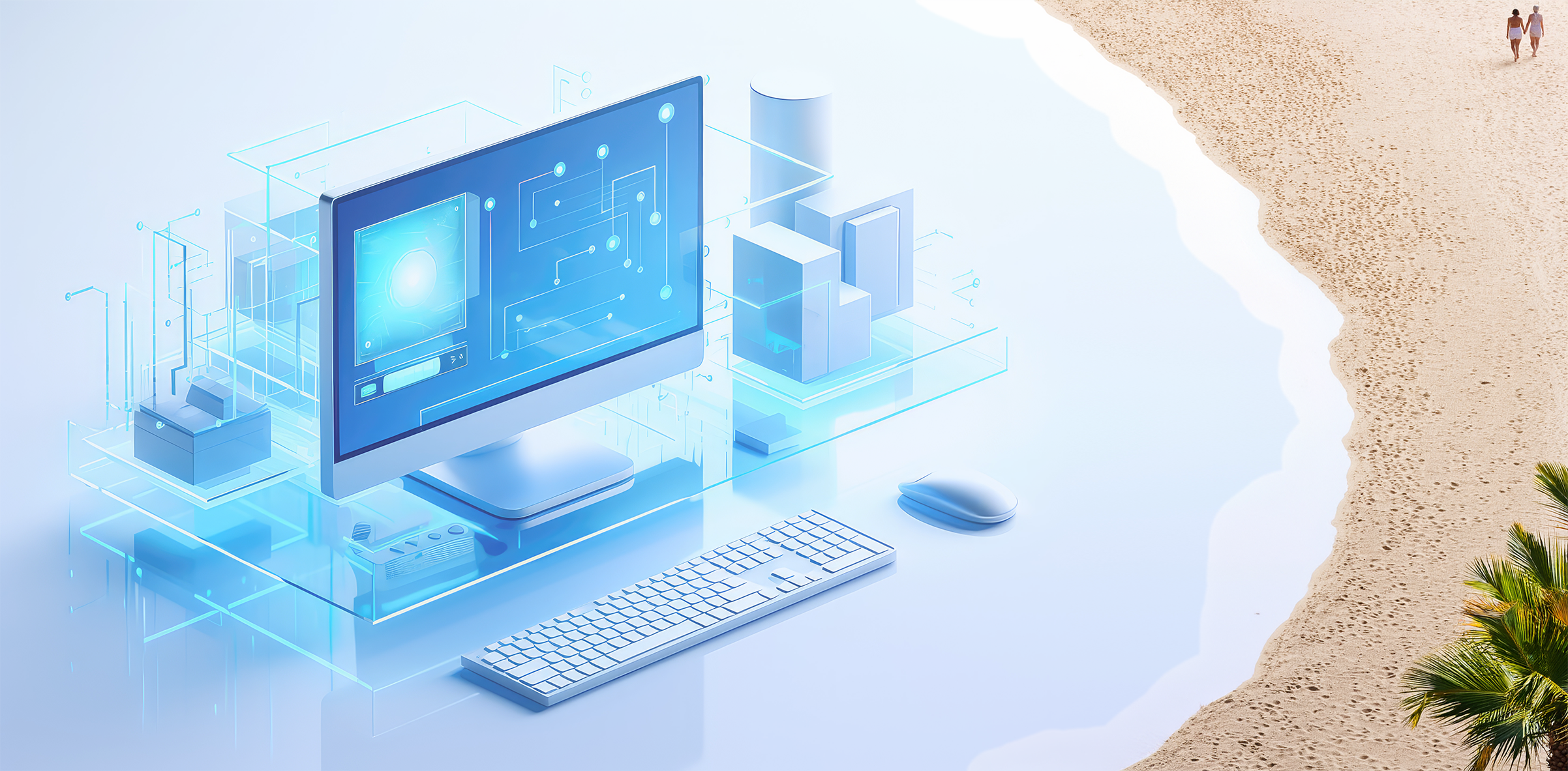 South Florida Techs Services Beach